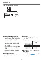 Предварительный просмотр 8 страницы Panasonic AW-UE100WP Operating Instructions Manual