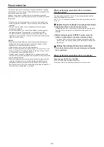 Preview for 42 page of Panasonic AW-UE100WP Operating Instructions Manual