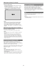 Preview for 44 page of Panasonic AW-UE100WP Operating Instructions Manual