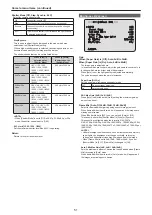 Preview for 51 page of Panasonic AW-UE100WP Operating Instructions Manual