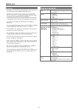 Preview for 8 page of Panasonic AW-UE150KE Operating Instructions Manual