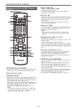 Preview for 25 page of Panasonic AW-UE150KE Operating Instructions Manual