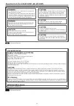 Preview for 2 page of Panasonic AW-UE150KP Operating Instructions Manual