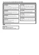 Preview for 3 page of Panasonic AW-UE150KP Operating Instructions Manual