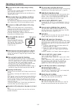 Preview for 12 page of Panasonic AW-UE150KP Operating Instructions Manual