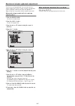 Preview for 42 page of Panasonic AW-UE150KP Operating Instructions Manual