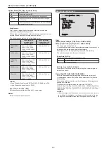 Preview for 47 page of Panasonic AW-UE150KP Operating Instructions Manual