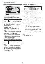 Preview for 72 page of Panasonic AW-UE150KP Operating Instructions Manual