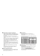 Preview for 2 page of Panasonic AW-UE160WP Operating Instructions Manual