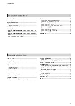 Preview for 3 page of Panasonic AW-UE160WP Operating Instructions Manual