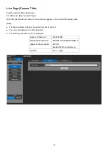 Preview for 77 page of Panasonic AW-UE20KE Operating Instruction