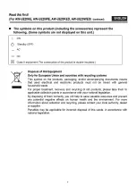 Preview for 7 page of Panasonic AW-UE20KP Operating	 Instruction