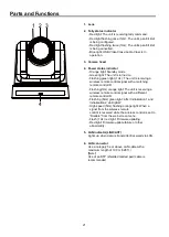 Preview for 21 page of Panasonic AW-UE20KP Operating	 Instruction