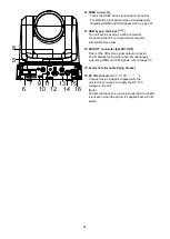 Preview for 24 page of Panasonic AW-UE20KP Operating	 Instruction