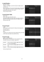 Preview for 57 page of Panasonic AW-UE20KP Operating	 Instruction