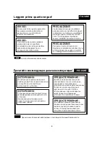 Preview for 8 page of Panasonic AW-UE20WP Operating Instructions Manual