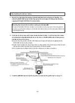 Preview for 20 page of Panasonic AW-UE20WP Operating Instructions Manual