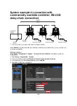 Preview for 28 page of Panasonic AW-UE20WP Operating Instructions Manual