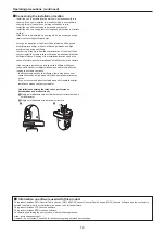 Preview for 14 page of Panasonic AW-UE50WP Operating Instructions Manual