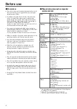 Preview for 4 page of Panasonic AW-UE70 Operating Instructions Manual