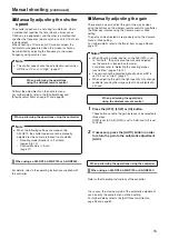 Preview for 15 page of Panasonic AW-UE70 Operating Instructions Manual