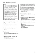 Preview for 31 page of Panasonic AW-UE70 Operating Instructions Manual