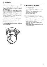 Preview for 125 page of Panasonic AW-UE70 Operating Instructions Manual