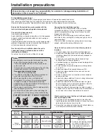 Предварительный просмотр 6 страницы Panasonic AW-UE70KE Operating Instructions Manual