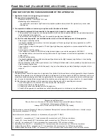 Preview for 30 page of Panasonic AW-UE70KE Operating Instructions Manual