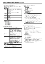 Preview for 72 page of Panasonic AW-UE70WP Operating Instructions Manual