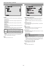 Preview for 62 page of Panasonic AW-UE80WP Operating Instructions Manual