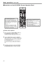 Preview for 32 page of Panasonic AW-UN70KE Operating Instructions Manual