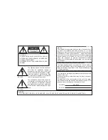 Preview for 2 page of Panasonic AWE300 - COLOR CAMERA Operating Instructions Manual