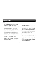 Предварительный просмотр 6 страницы Panasonic AWE300 - COLOR CAMERA Operating Instructions Manual