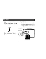 Предварительный просмотр 12 страницы Panasonic AWE300 - COLOR CAMERA Operating Instructions Manual