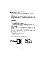 Предварительный просмотр 28 страницы Panasonic AWE300SP - COLOR CAMERA Operating Instructions Manual