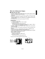 Предварительный просмотр 76 страницы Panasonic AWE300SP - COLOR CAMERA Operating Instructions Manual