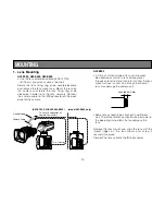 Preview for 13 page of Panasonic AWE350 - COLOR CAMERA Operating Instructions Manual