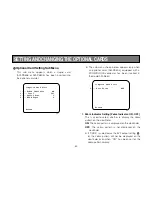 Preview for 54 page of Panasonic AWE350 - COLOR CAMERA Operating Instructions Manual