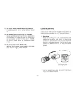 Preview for 13 page of Panasonic AWE560 - COLOR VIDEO CAMERA Operating Instructions Manual