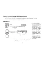 Preview for 22 page of Panasonic AWE560 - COLOR VIDEO CAMERA Operating Instructions Manual