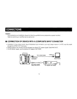 Preview for 16 page of Panasonic AWE800 - COLOR CAMERA Operating Instructions Manual