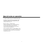Предварительный просмотр 7 страницы Panasonic AWE860 - COLOR CAMERA Operating Instructions Manual