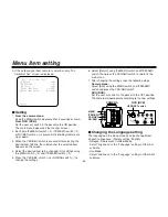 Preview for 32 page of Panasonic AWE860 - COLOR CAMERA Operating Instructions Manual