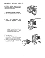 Предварительный просмотр 53 страницы Panasonic AWF575 - COLOR CAMERA Operating Instructions Manual