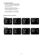 Preview for 81 page of Panasonic AWF575 - COLOR CAMERA Operating Instructions Manual