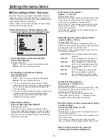 Preview for 50 page of Panasonic AWHE100N - HD INTEGRATED CAMERA Operating Instructions Manual