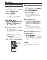 Preview for 13 page of Panasonic AWHE60H Operating Instructions Manual