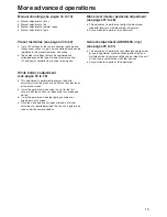 Preview for 15 page of Panasonic AWHE60H Operating Instructions Manual