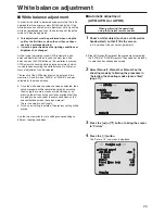 Preview for 23 page of Panasonic AWHE60H Operating Instructions Manual